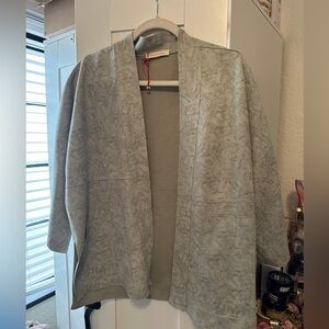 Dusty blue cardigan